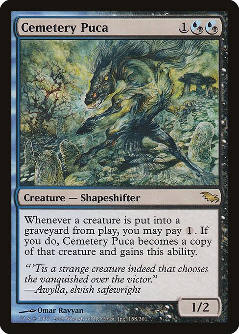Cemetery Puca card from SHM #158