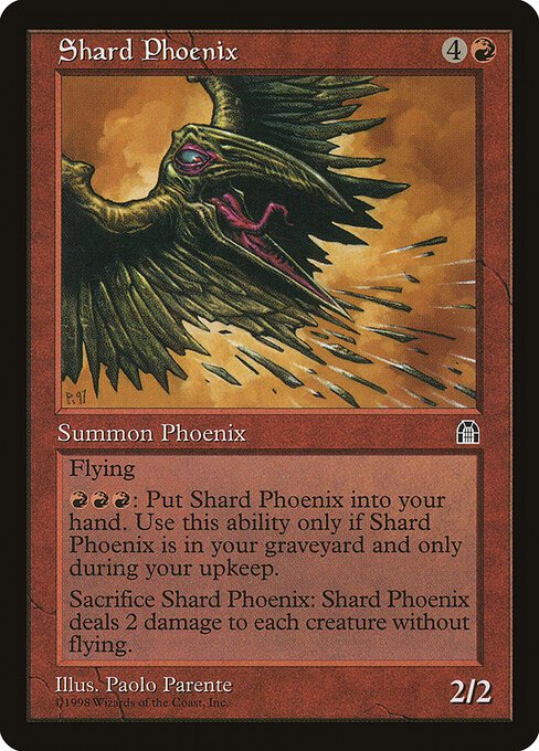 Shard Phoenix card from STH #product-5403