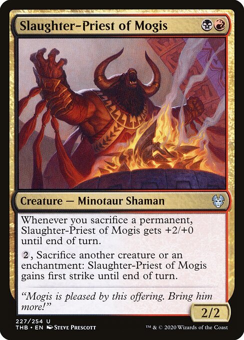 Slaughter-Priest of Mogis card from THB #227
