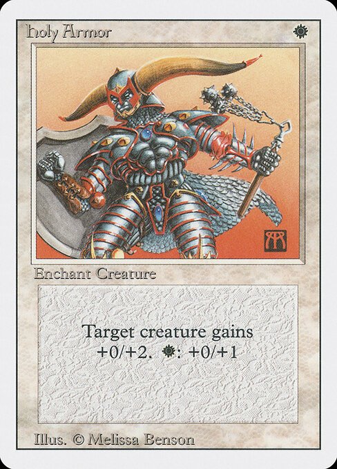 Holy Armor card from 3ED #product-1444