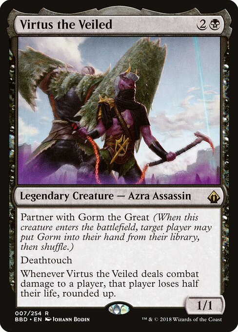 Virtus the Veiled card from BBD #7