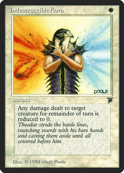Indestructible Aura card from LEG #product-3913