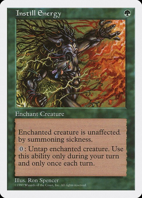 Instill Energy card from 5ED #product-2215