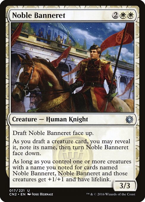 Noble Banneret card from CN2 #17