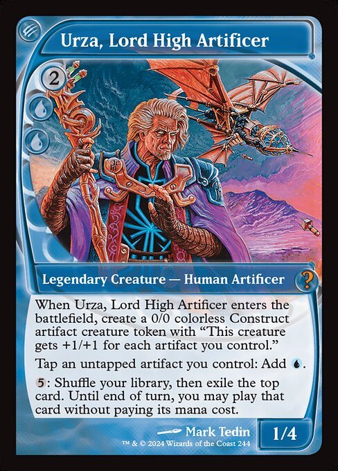Urza, Lord High Artificer card from MB2 #244