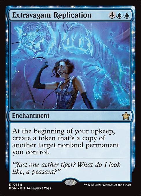 Extravagant Replication card from FDN #154