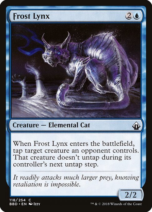 Frost Lynx card from BBD #118