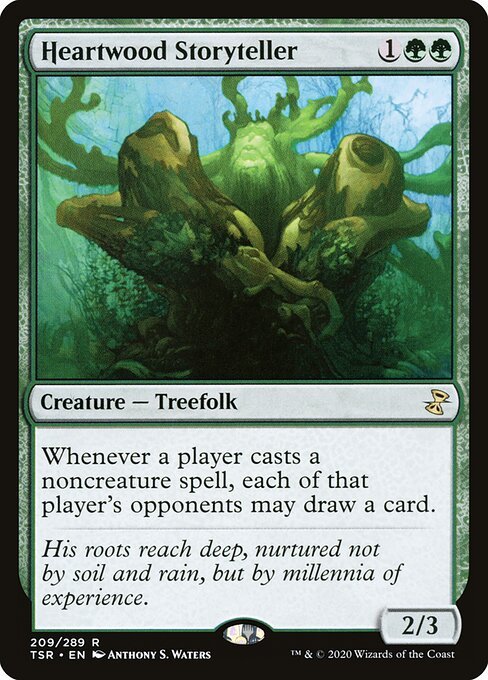 Heartwood Storyteller card from TSR #209