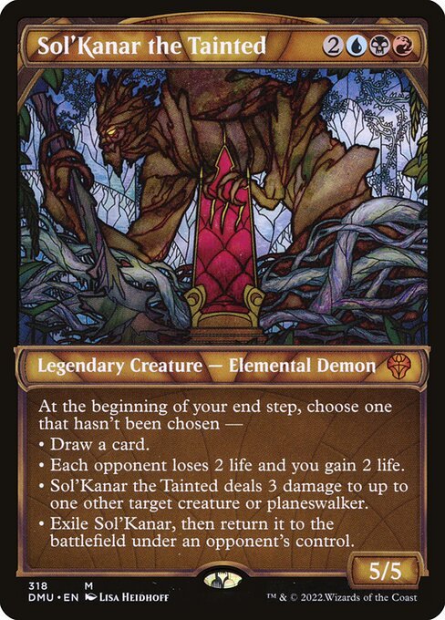 Sol'Kanar the Tainted card from DMU #318