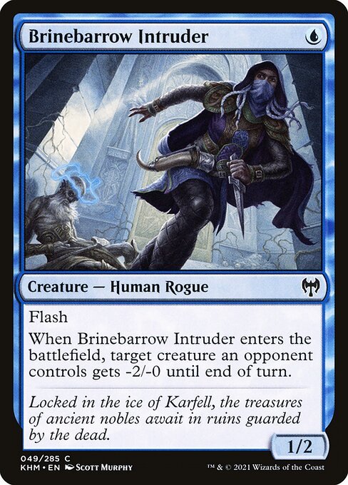 Brinebarrow Intruder card from KHM #49