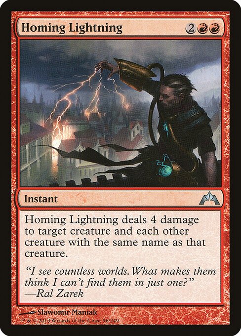 Homing Lightning card from GTC #96