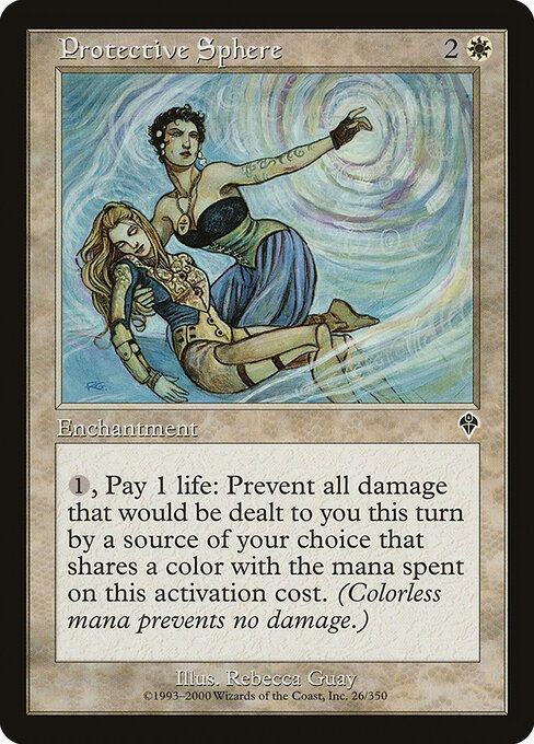 Protective Sphere card from INV #26