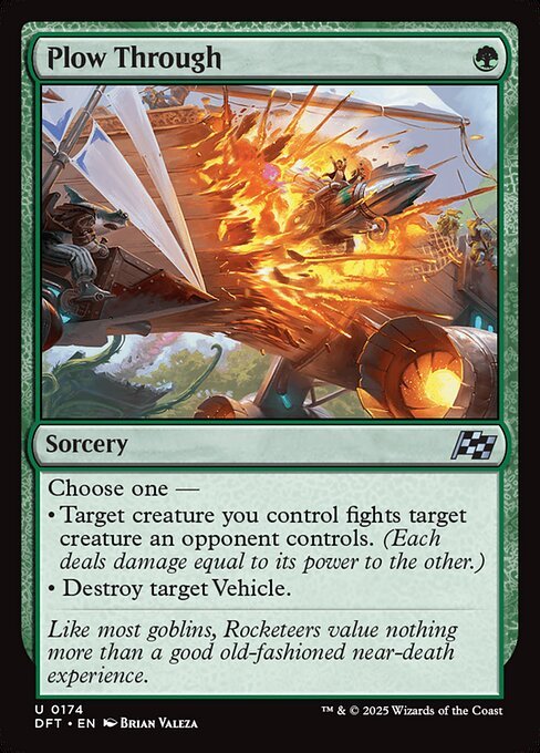 Plow Through card from DFT #174