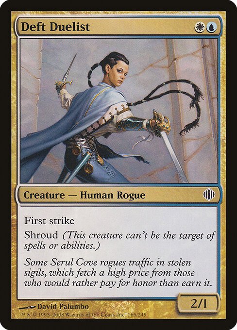 Deft Duelist card from ALA #165