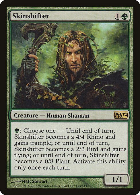 Skinshifter card from M12 #195