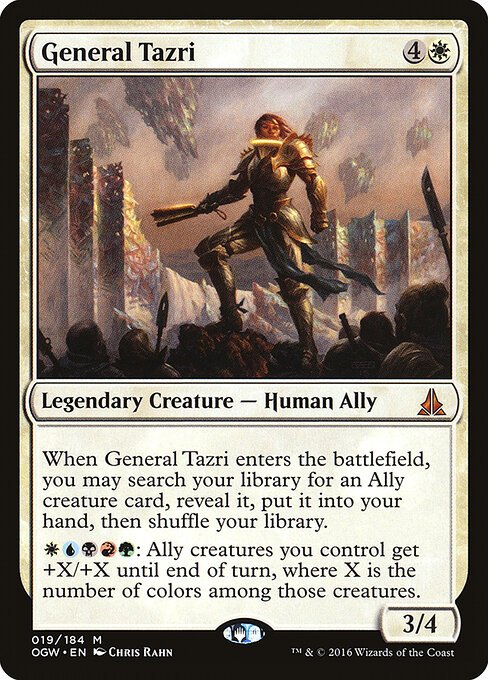 General Tazri card from OGW #19