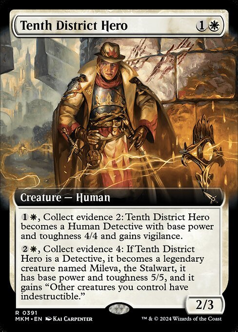 Tenth District Hero card from MKM #391