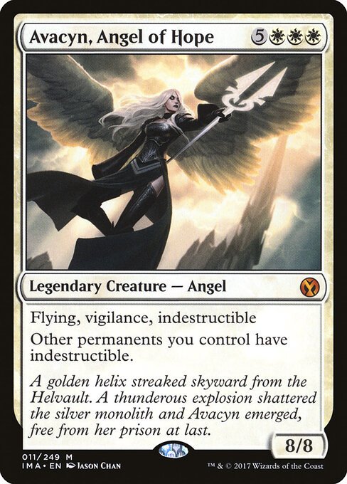 Avacyn, Angel of Hope card from IMA #11