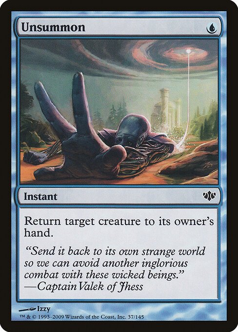 Unsummon card from CON #37
