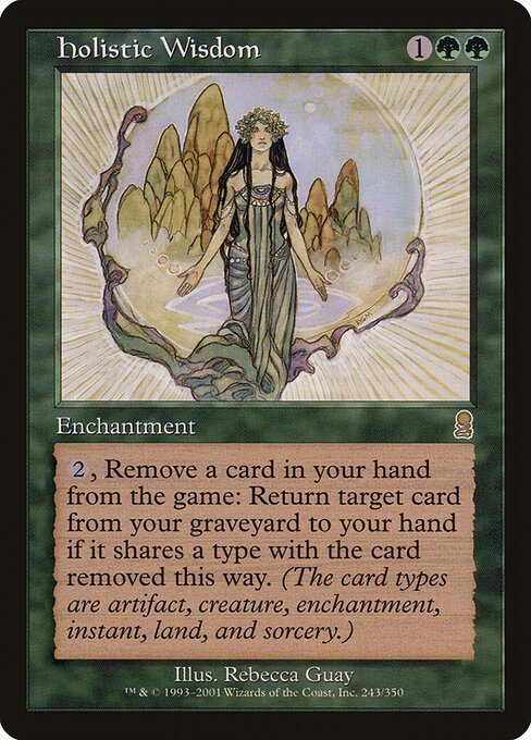 Holistic Wisdom card from ODY #243