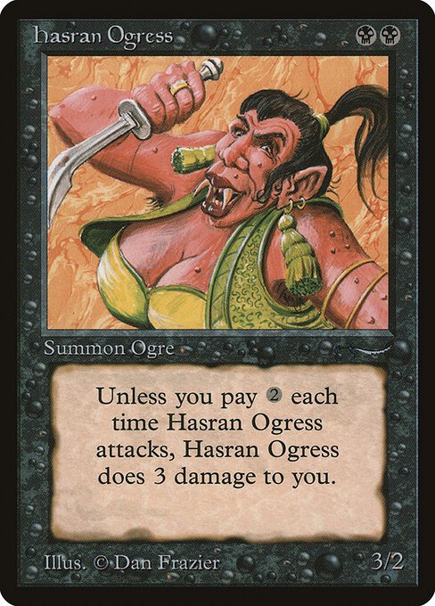 Hasran Ogress card from ARN #product-3200