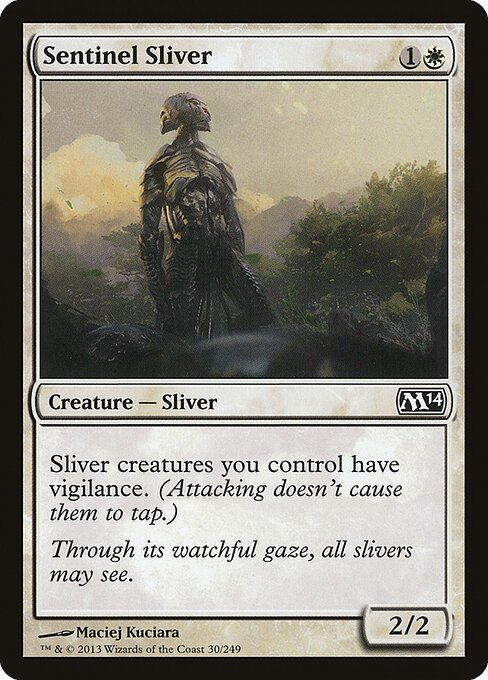 Sentinel Sliver card from M14 #30