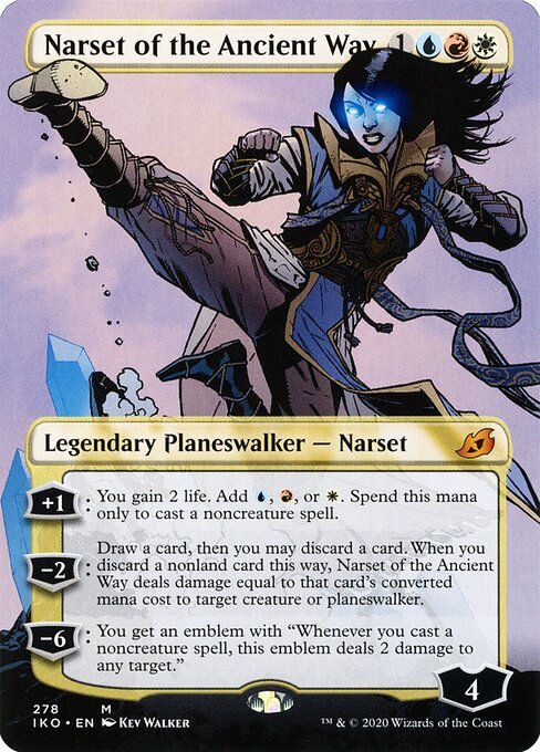 Narset of the Ancient Way card from IKO #278