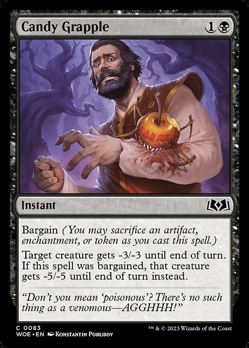 Candy Grapple card from WOE #83