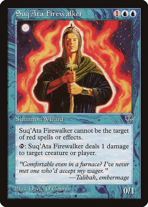 Suq'Ata Firewalker card from MIR #product-5249
