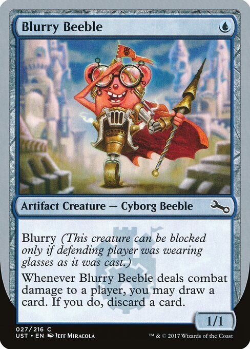Blurry Beeble card from UST #27