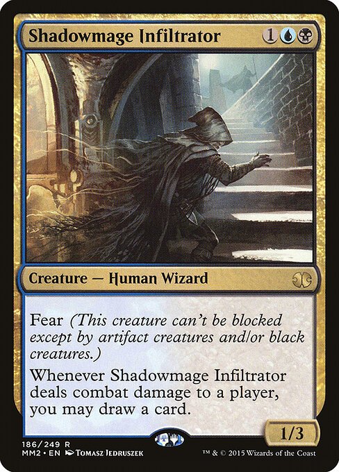 Shadowmage Infiltrator card from MM2 #186