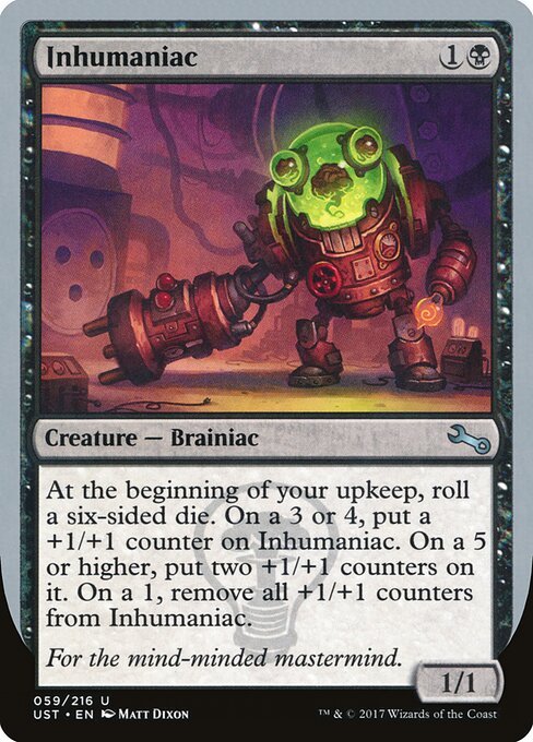 Inhumaniac card from UST #59