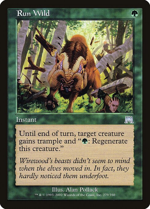Run Wild card from ONS #279