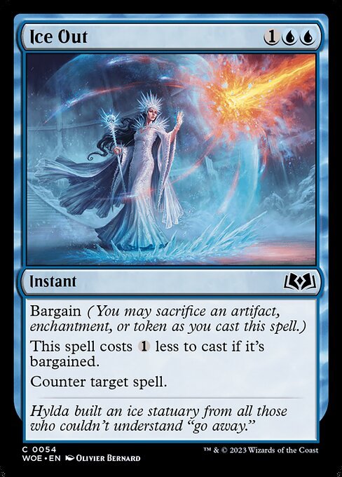 Ice Out card from WOE #54