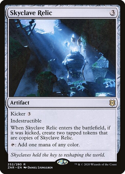 Skyclave Relic card from ZNR #252