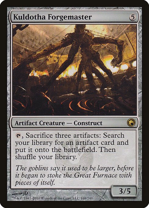 Kuldotha Forgemaster card from SOM #169