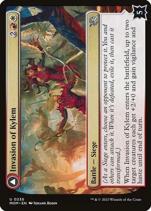Invasion of Kylem card from MOM #235