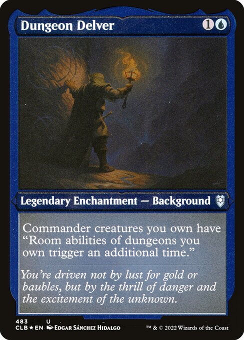 Dungeon Delver card from CLB #483
