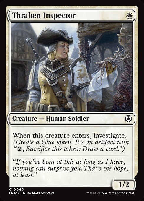 Thraben Inspector card from INR #45