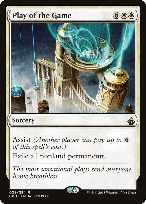 Play of the Game card from BBD #29