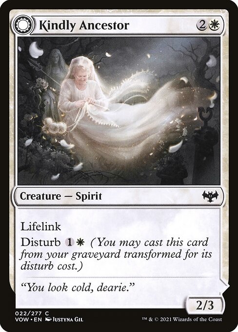 Kindly Ancestor card from VOW #22