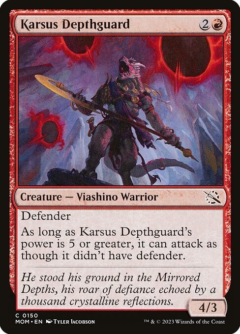 Karsus Depthguard card from MOM #150