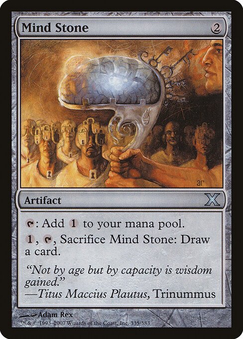 Mind Stone card from 10E #335