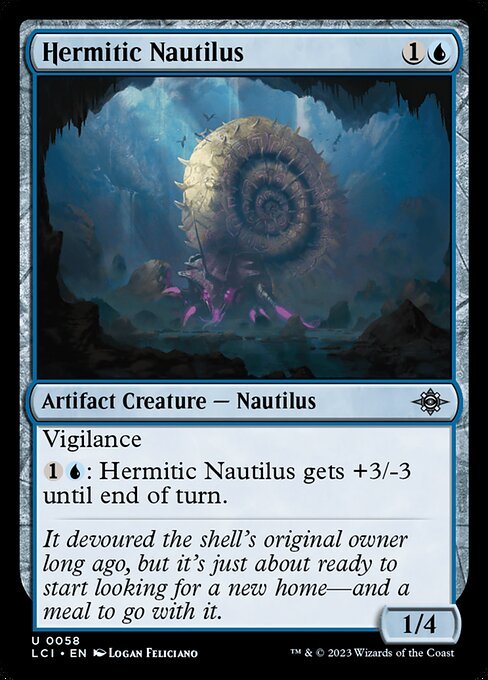 Hermitic Nautilus card from LCI #58