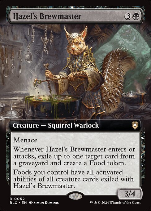 Hazel's Brewmaster card from BLC #52
