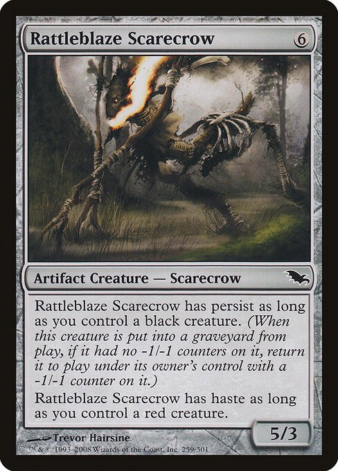Rattleblaze Scarecrow card from SHM #259