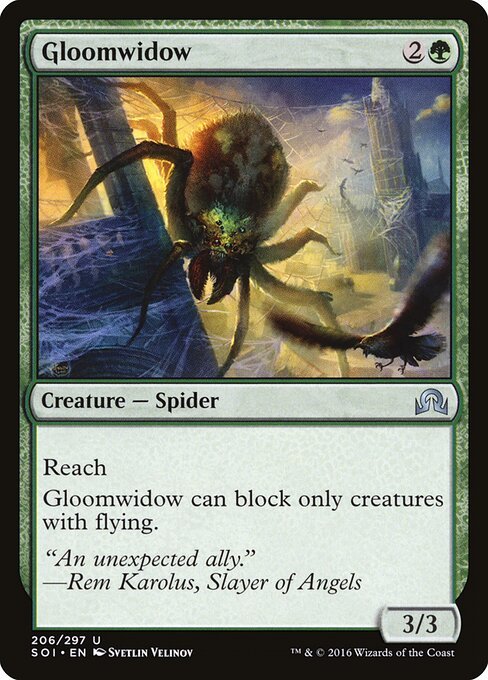 Gloomwidow card from SOI #206