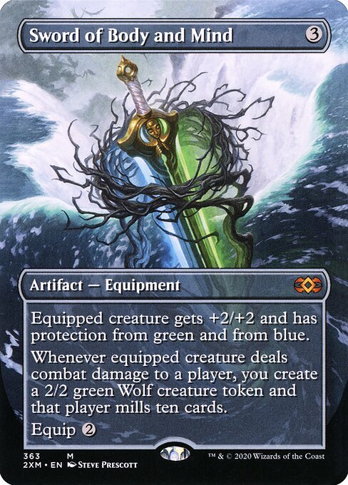 Sword of Body and Mind card from 2XM #363