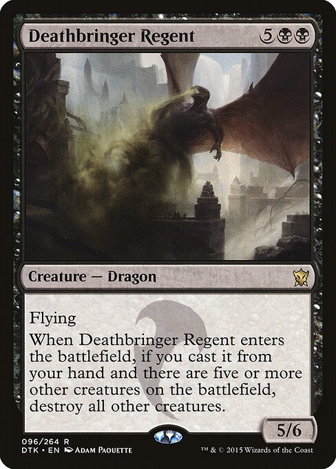 Deathbringer Regent card from DTK #96