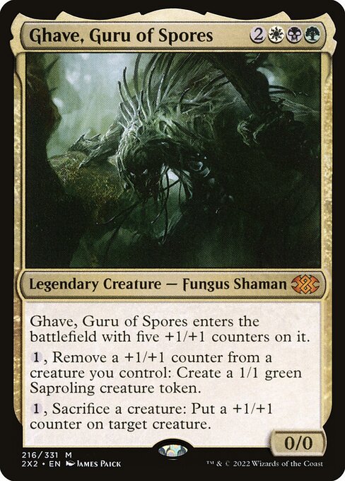Ghave, Guru of Spores card from 2X2 #216
